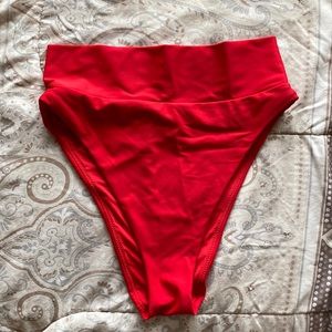 NWOT Aerie High Cut Cheeky Bikini Bottom
